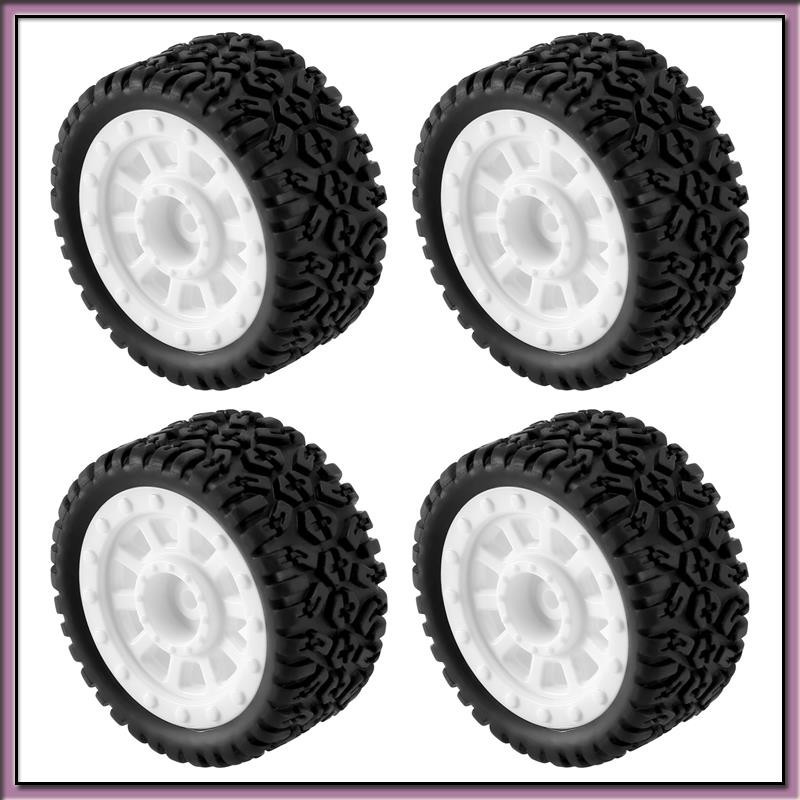 Sg 1603 SG 1604 SG1603 SG1604 1/16 RC 汽車備件配件的 4 件 RC 汽車車輪輪胎輪