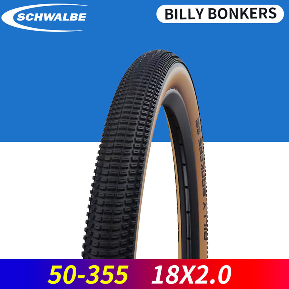 Schwalbe BILLY BONKERS 輪胎自行車 406 20 x 2.0 355 x 2.0 BMX Grav