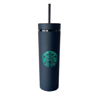 STARBUCKS {Mulitibuys}星巴克雙層磨砂直杯吸管杯500ML