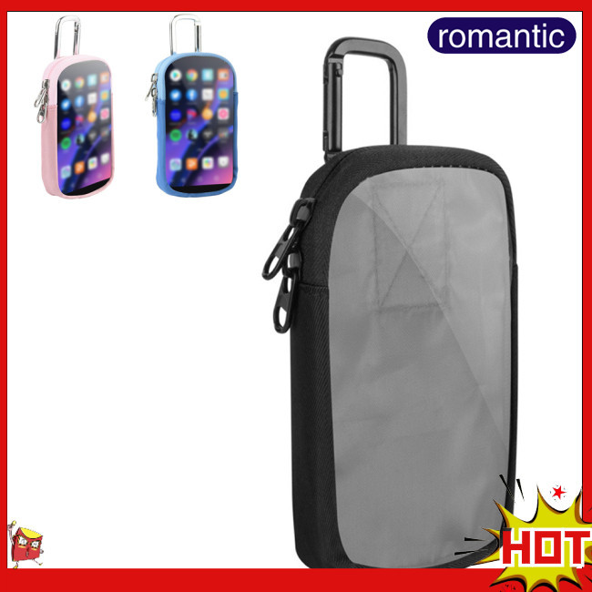 Rom 便攜式媒體播放器外殼便攜式音樂播放器攜帶手提袋堅固的手提箱袋兼容 MP3/MP4 播放器