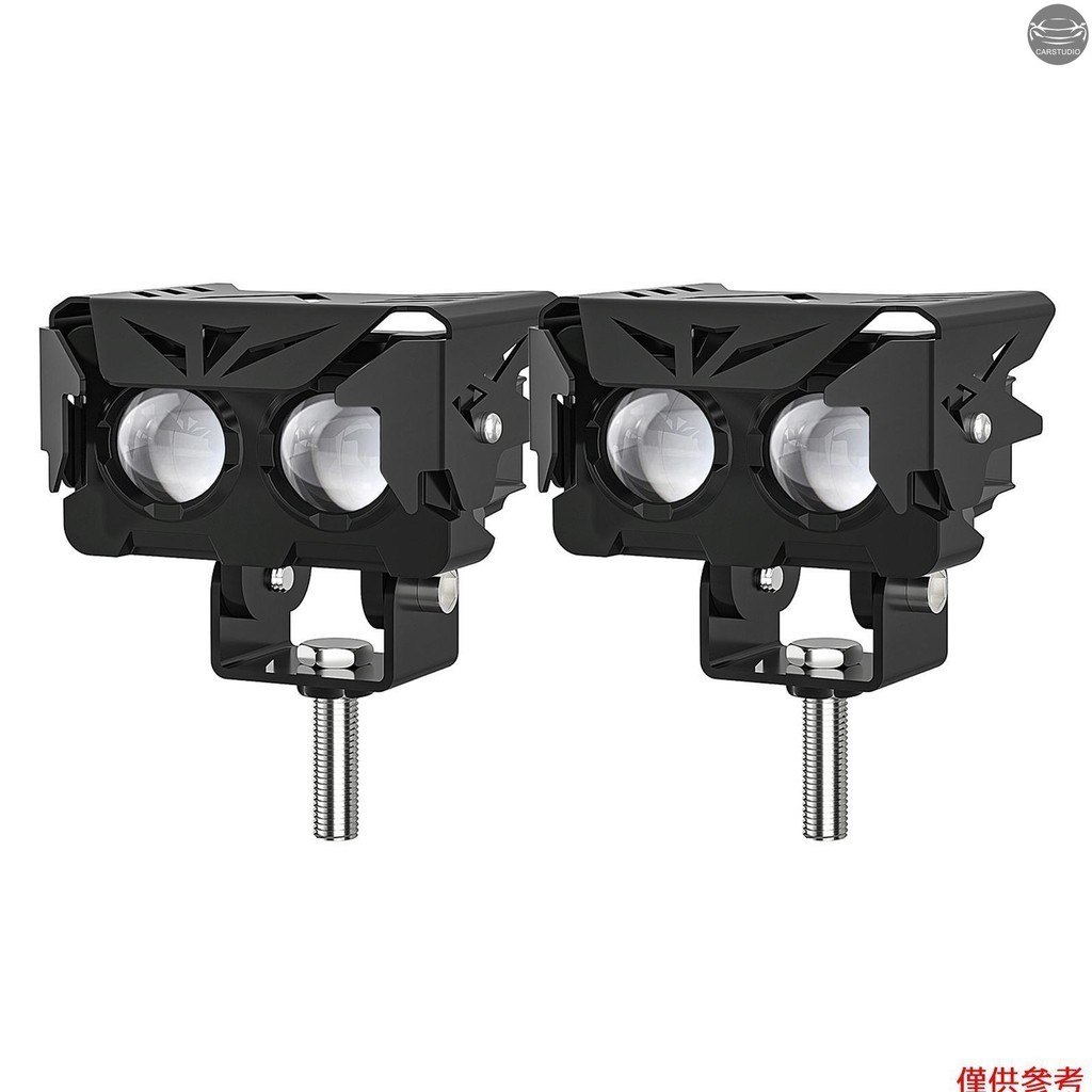 JEEP 摩托車 LED 駕駛霧燈 120W 白色和琥珀色 LED 吊艙投影儀燈聚光燈更換吉普摩托車拖拉機卡車 ATV