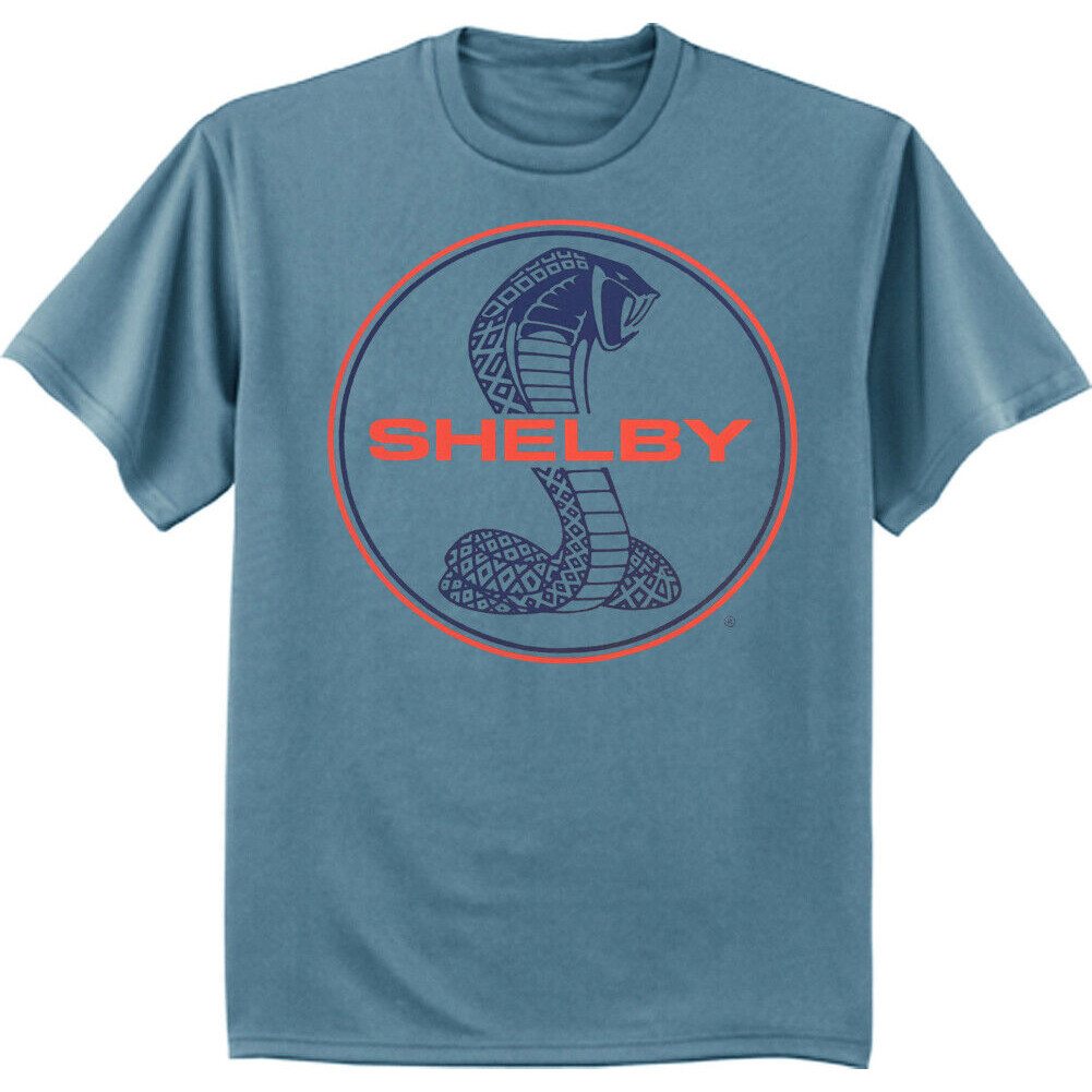 Shelby T 恤男式圖案 T 恤福特野馬眼鏡蛇肌肉車 Gt500 貼花