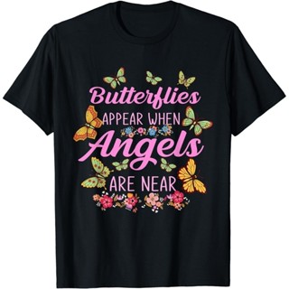 天使近蝴蝶出現時蝴蝶 T 恤