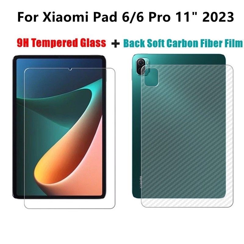 XIAOMI 適用於小米 Pad 6 / 6 Pro MI Pad 5/5Pro 11" 2021 鋼化玻璃屏幕保護膜後