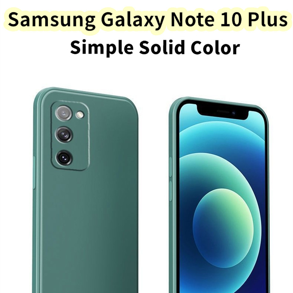 SAMSUNG 【超值】適用於三星 Galaxy Note 10 Plus 矽膠全保護殼易拆色手機殼保護套