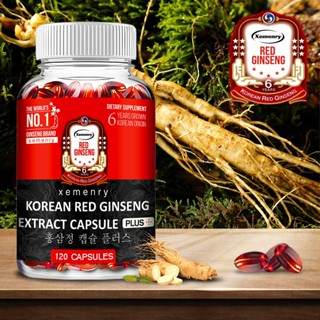 XEMENRY 韓國人參 萃取膠囊 Plus，固精養本 男性保健品 清寧平衡 舒氣通暢，美國進口 60/120粒