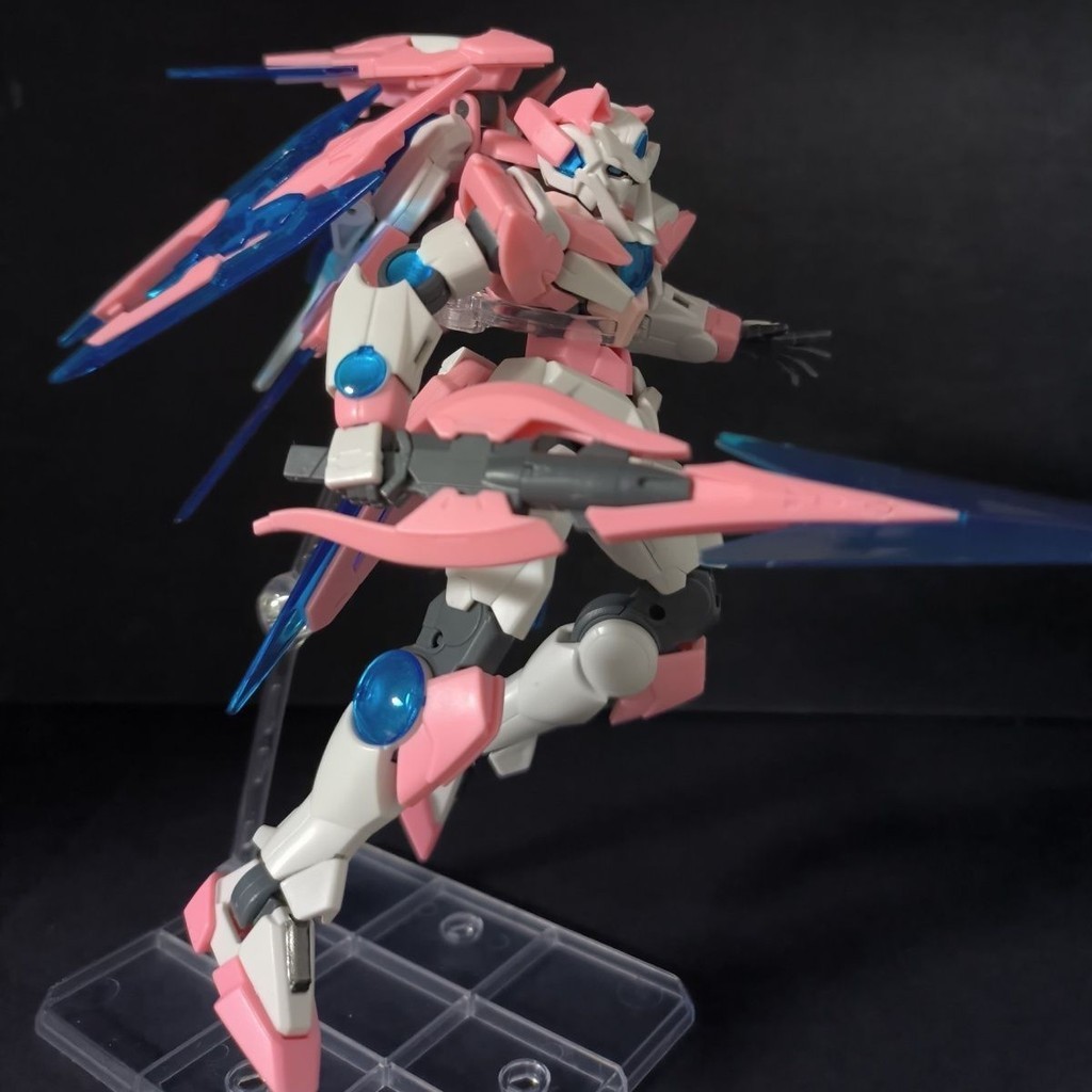 新品銀河拼裝模型HGBF 049 1/144 00q西亞量子型貓耳