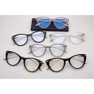 眼鏡框 最新款克羅心金屬配板材眼鏡系列，型號 CH8228 尺寸50-19-148 潮流貓眼時尚款 眼鏡架 近視眼鏡 休