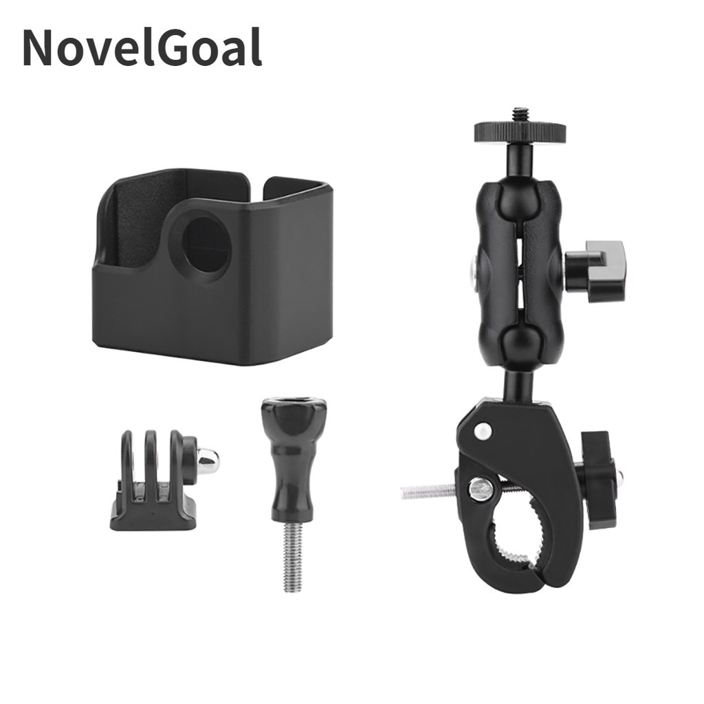 Novelgoal ABS 框架適配器擴展安裝三腳架適用於 DJI OSMO Pocket 3 與背包夾自行車支架相機雲