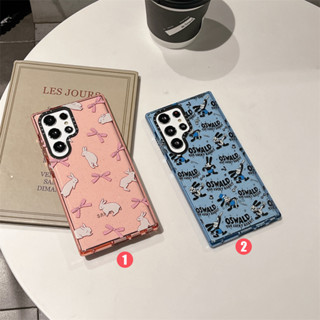 SAMSUNG 幸運兔手機殼適用於三星 S24 S25Ultra Plus S23 Plus S22 Ultra 5G