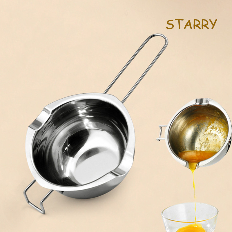 Starry 不銹鋼通用 400ML 蠟燭製作套件熔爐熔爐,用於巧克力黃油糖果奶酪焦糖、肥皂和蠟製作
