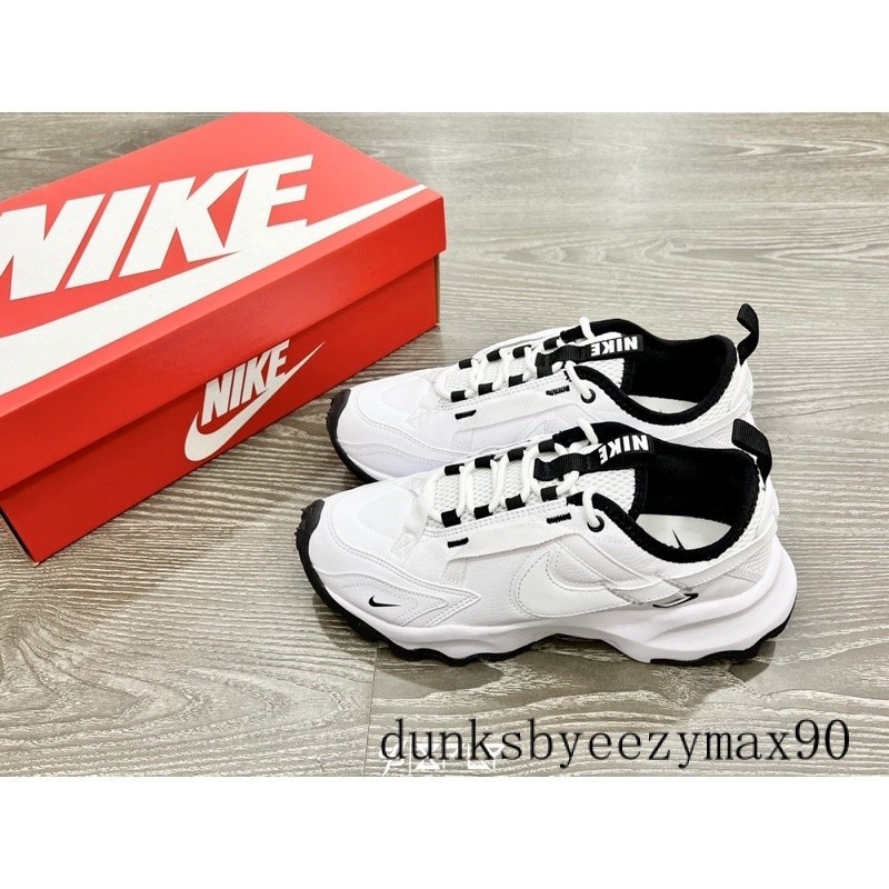 Nike TC7900 熊貓 白黑 休閒鞋 增高 反光 DR7851-100