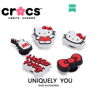 Jibbitz crocs 吊飾 HELLO KITTY 5 件裝交叉鞋款