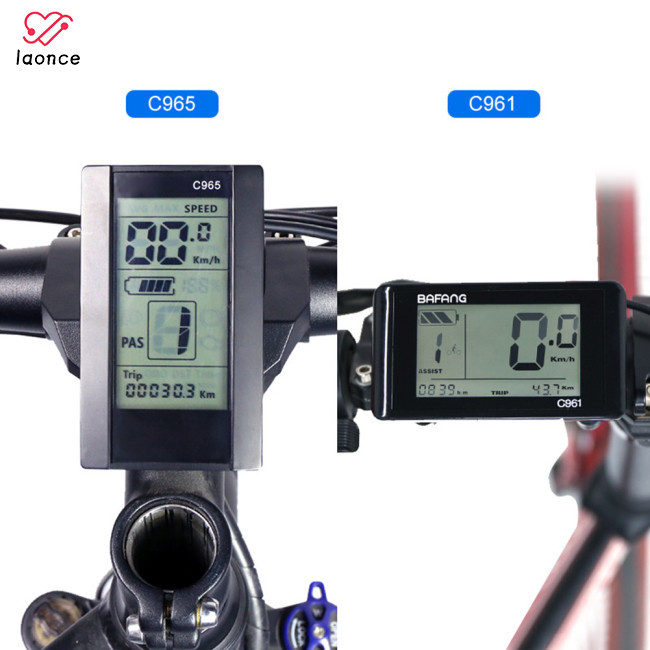 Sgd C961 800s 八方中置驅動電機顯示指示器防水電動自行車電動自行車改裝套件