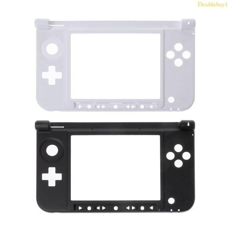 Dou 適用於 3DS XL 3dsll 更換部件底部中間適用於外殼外殼無鎖無按鈕黑色白色蓋