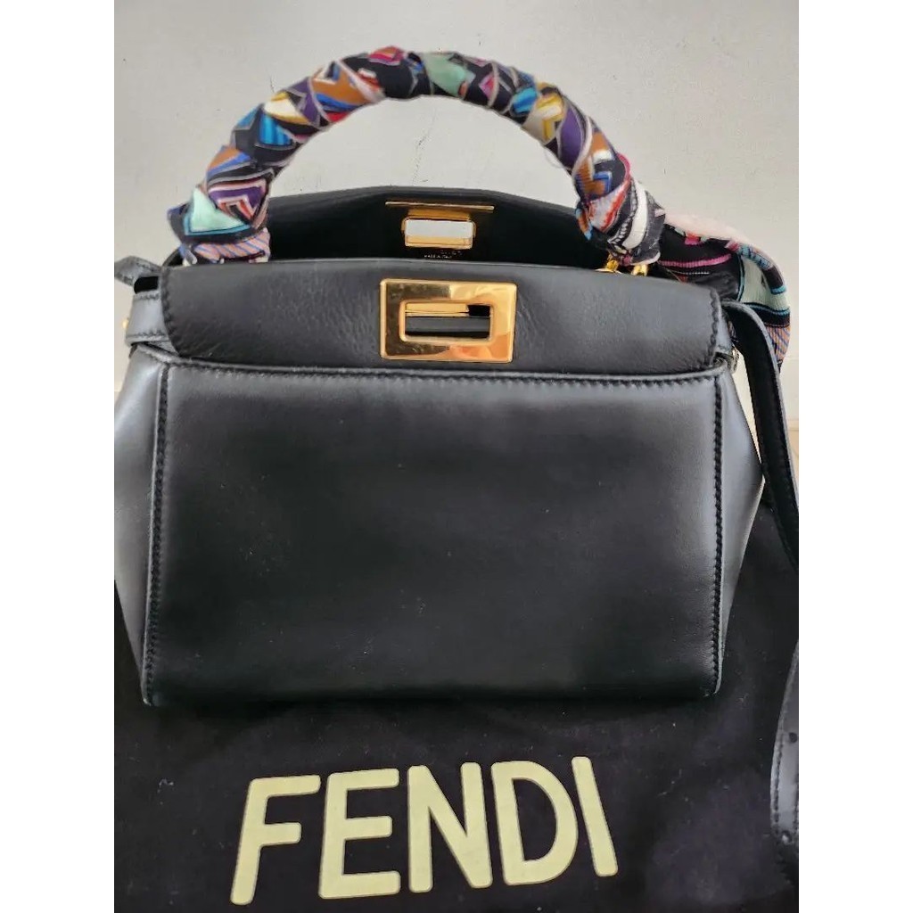 FENDI 芬迪 肩背包 Peekaboo Lei 迷你 日本直送 二手