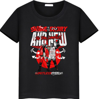 WWE基斯李Keith Lee摔角組合印花Swerve in our Glory短袖T恤男女 221