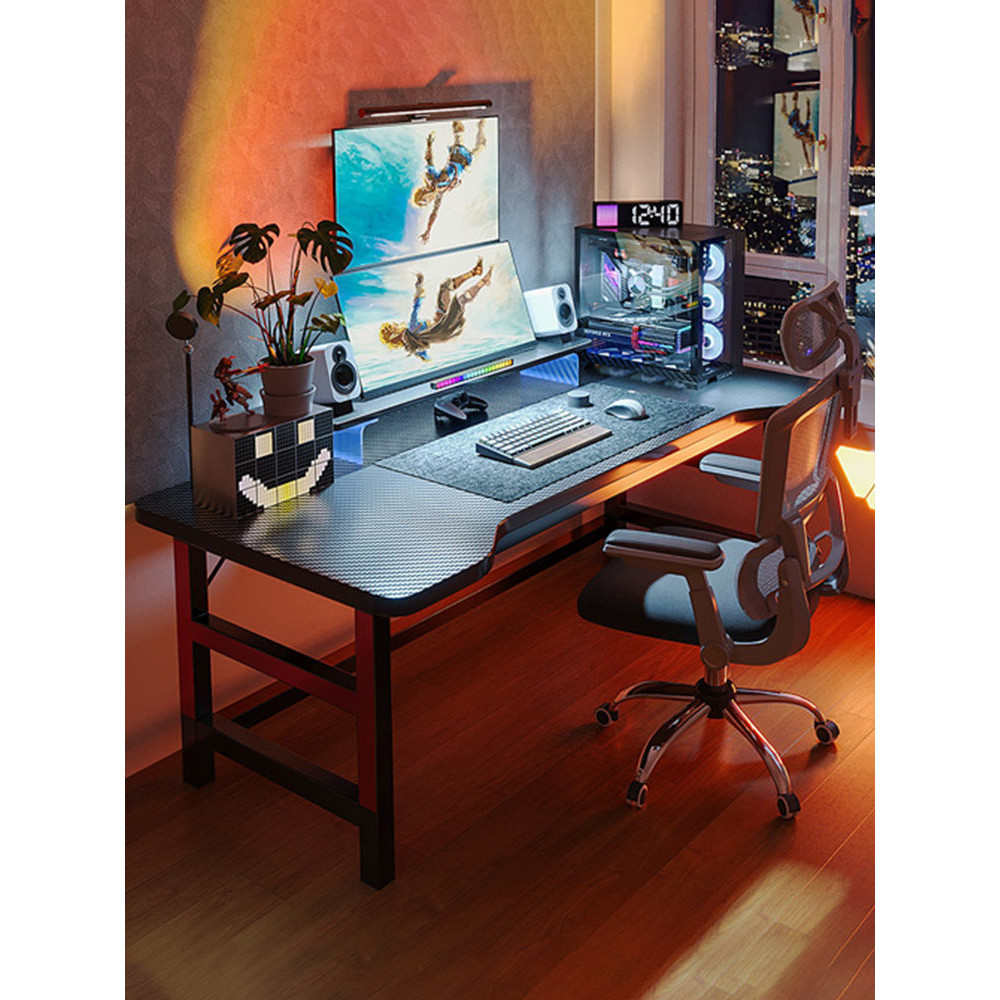 阿九吉特價商城 電腦桌上型電競桌椅家用簡易書桌學生書桌臥室桌子碳纖維辦公桌