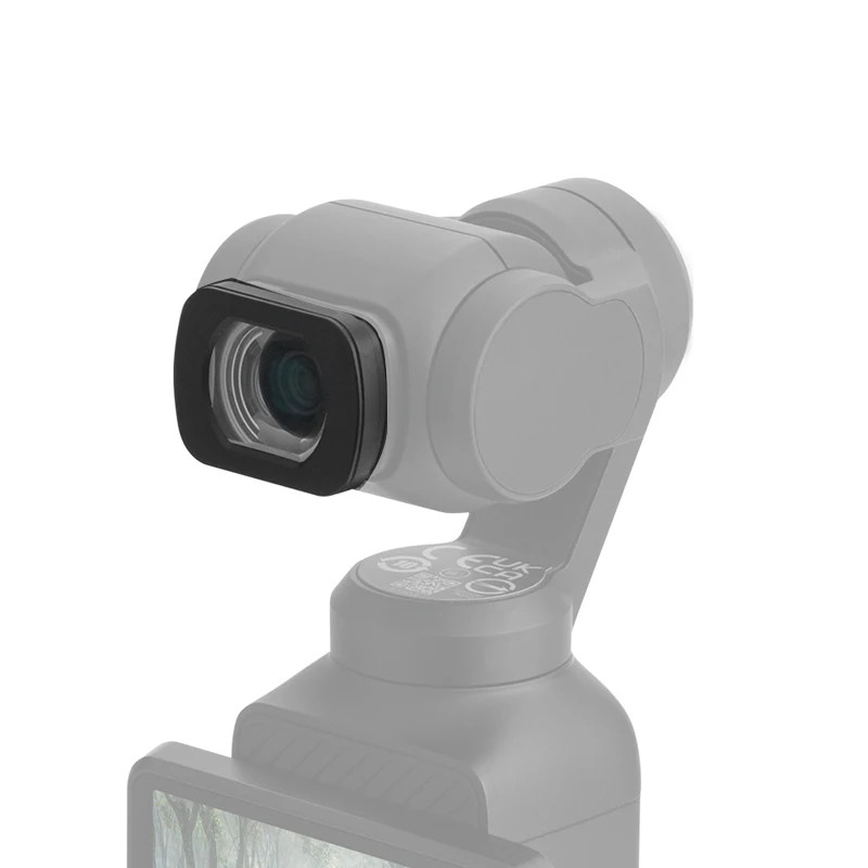 0.72x 廣角鏡頭濾鏡手持雲台相機磁吸鏡頭適用於 DJI Osmo Pocket 3 廣角相機