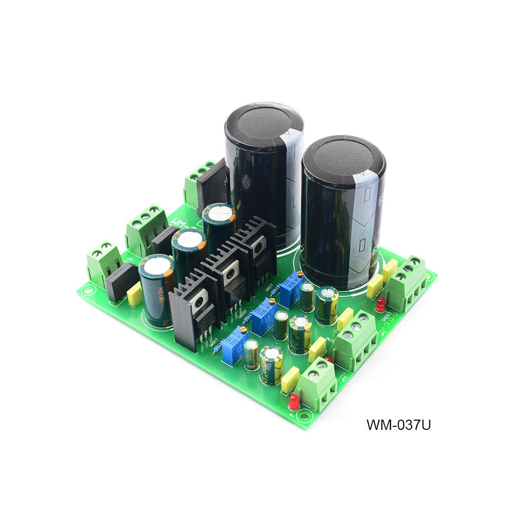 【量大價優】功放雙電源整流濾波電源板LM317 LM337可調整流濾波穩壓電源板