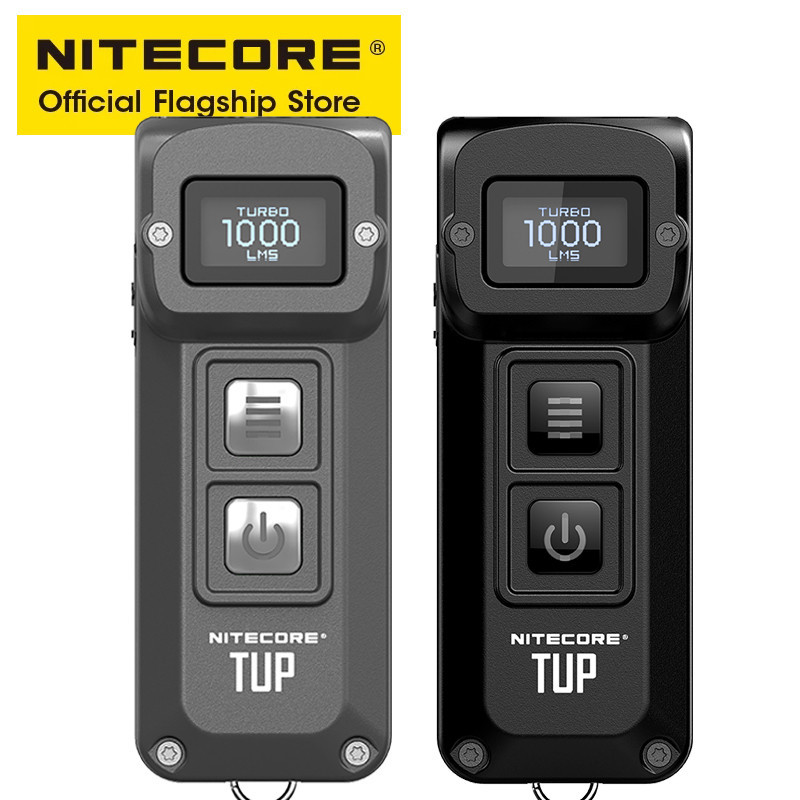 Nitecore TUP EDC 鑰匙扣燈 USB 可充電手電筒 Led 迷你遠足袖珍燈內置電池,USB 充電線
