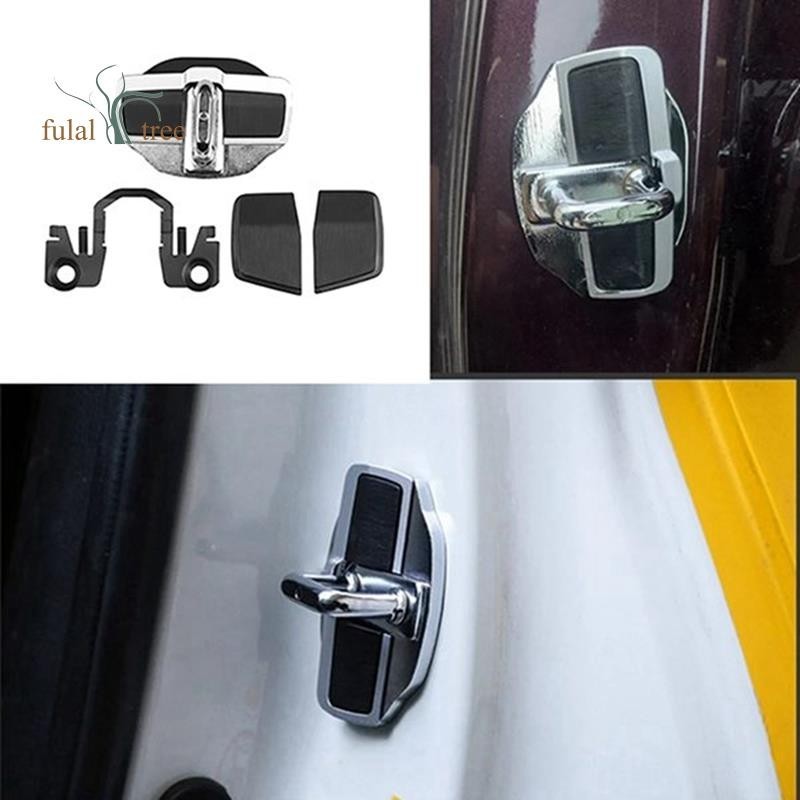 CAMRY 汽車配件零件 TRD 門鎖扣穩定器保護器閂鎖塞適用於豐田凱美瑞 RAV4 Sienna Crown Yari
