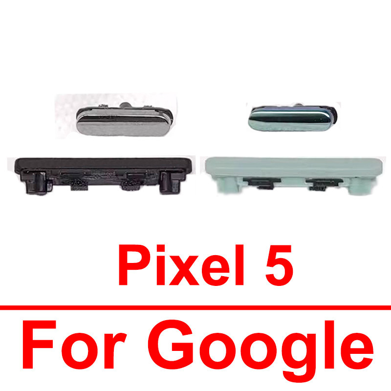 適用於 Google Pixel 5 開關電源音量側鍵音量電源按鈕維修零件