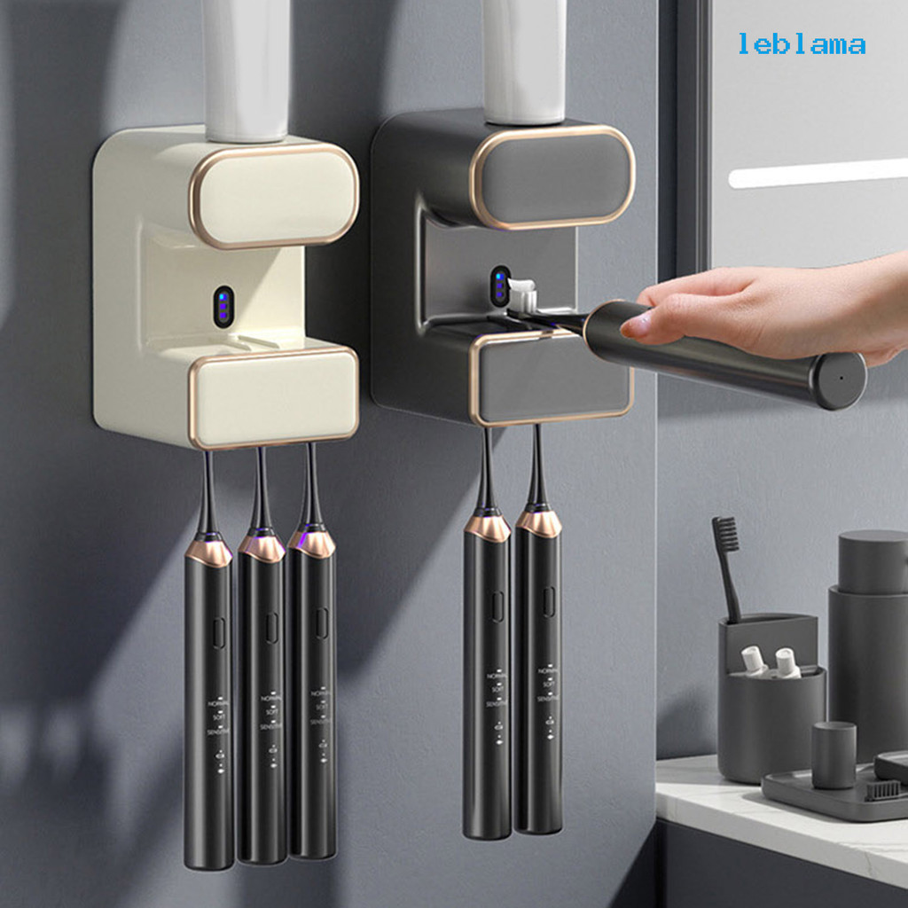 [LBA] 智能感應出牙膏牙刷架擠牙膏器壁掛式懶人全自動擠牙膏器牙膏分配器