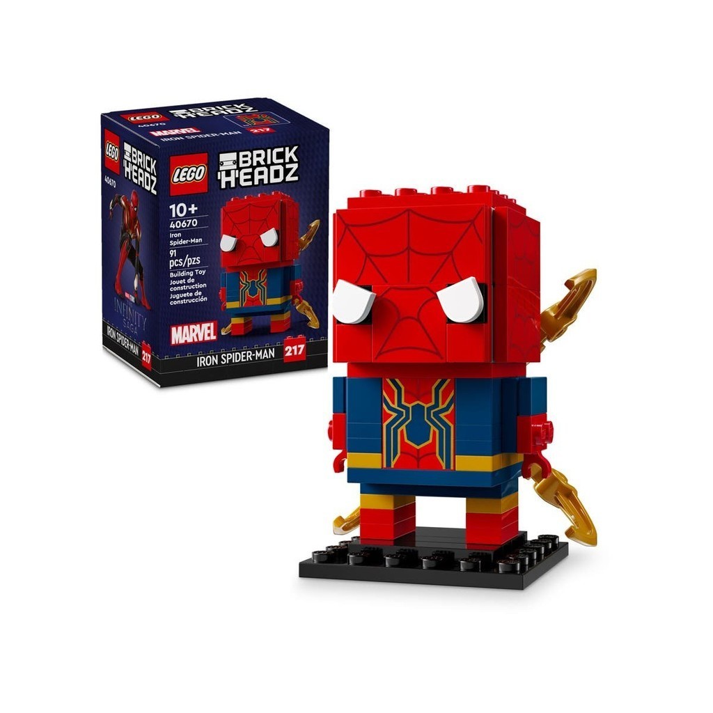 請先看內文 LEGO BrickHeadz 40670 Iron Spider-Man 鋼鐵蜘蛛人