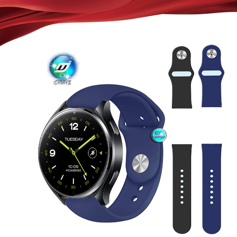XIAOMI 小米手錶 2 智能手錶錶帶小米手錶矽膠錶帶 2 錶帶運動腕帶