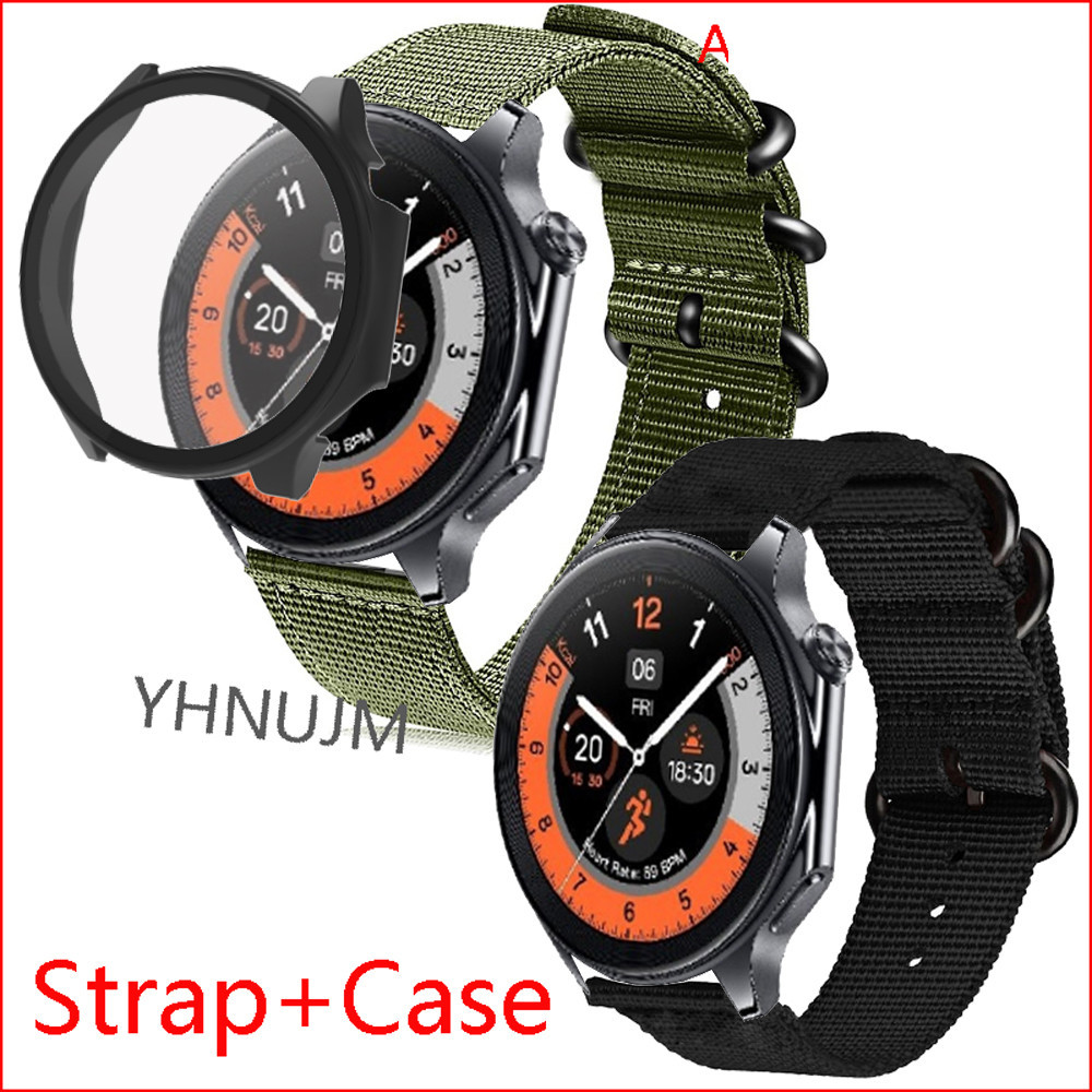適用於 OPPO Watch X / Oneplus Watch 2 錶帶腕帶的尼龍錶帶適用於 Oneplus Watc