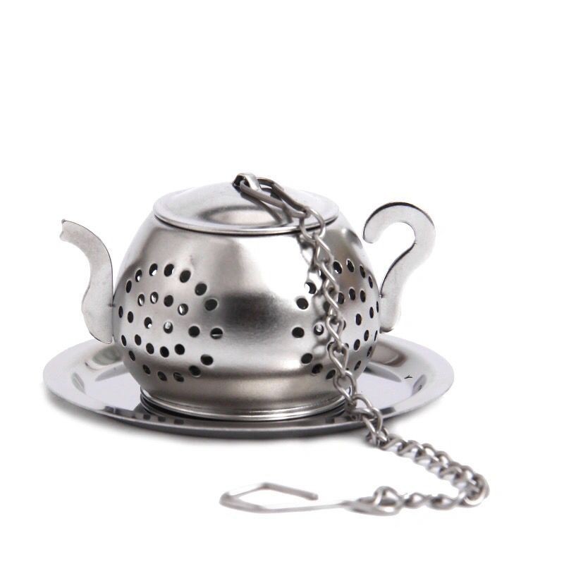 «茶漏» 現貨 304不鏽鋼 茶濾 茶葉過濾網 茶漏 泡茶球 過濾器 日本創意可愛泡茶神器