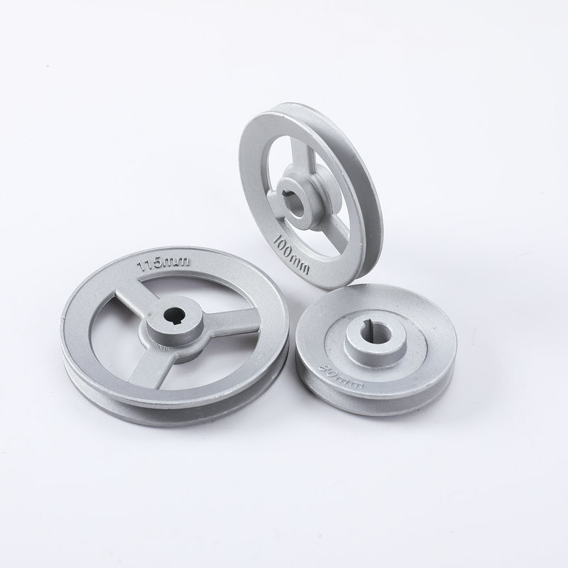鋁製馬達平車皮帶輪 輪錐型電機傳動輪 工業縫紉機配件平車皮帶輪