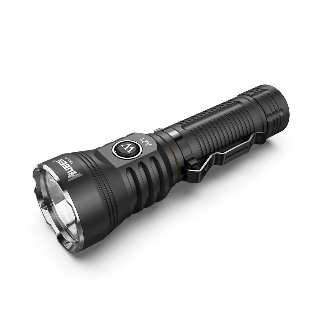 務本WUBEN A22強光手電筒可充電超亮遠射便攜探照燈戶外露營家用