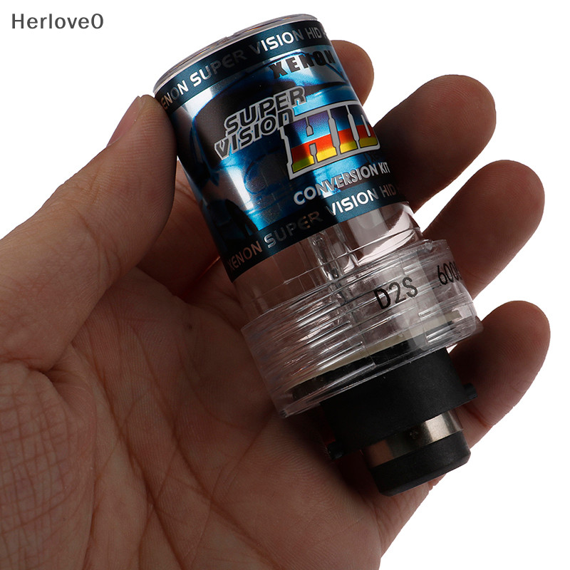 Herlove 55W 6000K D2S D2R D2C HID 氙氣燈泡更換工廠大燈對更換 TW