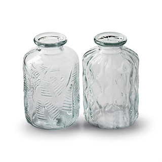 荷蘭 Jodeco Glass 水瓶窄口玻璃花器/ 透明/ 隨機出貨 eslite誠品