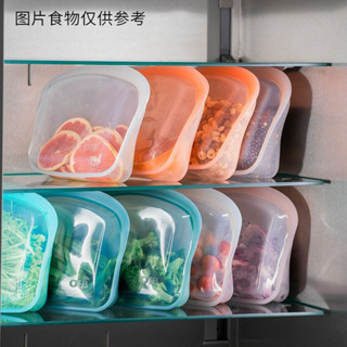 OTB 硅膠保鮮袋 密封 食品級 冰箱存儲袋 傢用 塑封袋 收納 分裝袋子