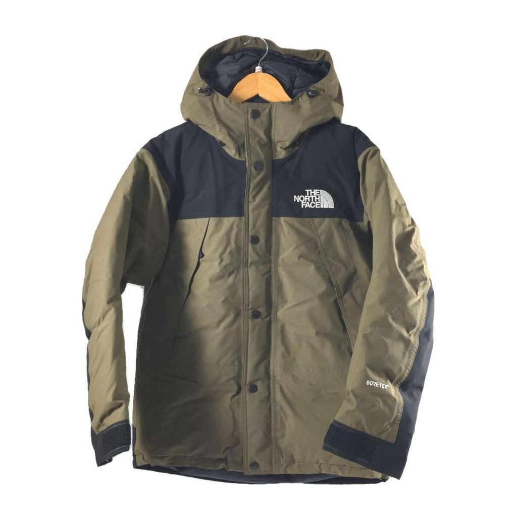 THE NORTH FACE 羽絨服 夾克外套Gore-Tex 卡其色 日本直送 二手