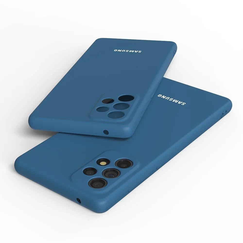 SAMSUNG 適用於三星 Galaxy A52 A33 A73 手機殼的軟矽膠絲滑觸感保護殼適用於 Galaxy A