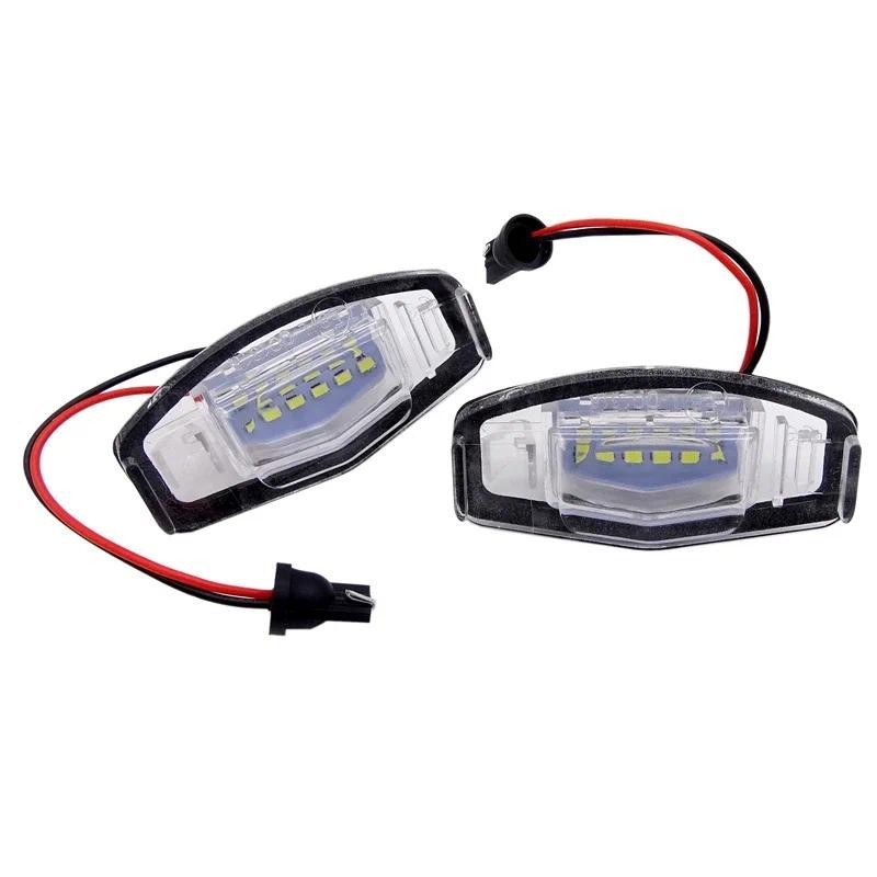 汽車LED牌照燈 適用於Honda Civic 01-15 Accord 4D 03-17 Odyssey 00-04