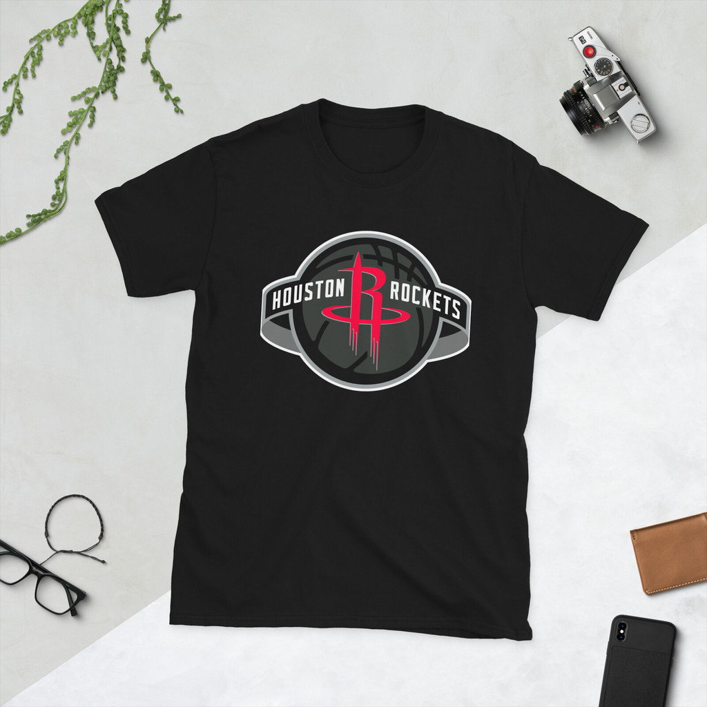 休斯頓火箭隊 Nba 籃球俱樂部隊標誌 T 恤