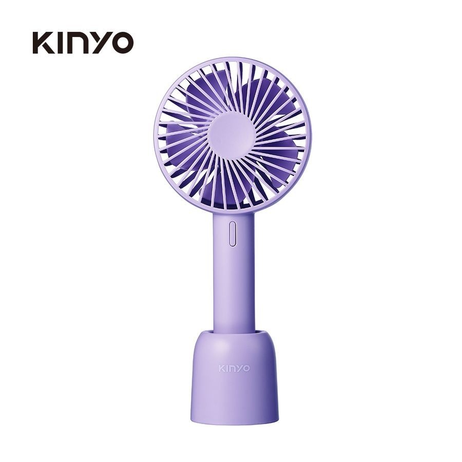 KINYO手持充電風扇/ 4吋/ 紫/ UF-199PU eslite誠品