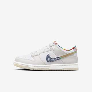 Nike 運動休閒鞋 大童 Nike Dunk Low (gs) 白 FN8913-141