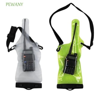 PEWANY對講機包便攜式帶掛繩運動包全保護器箱包蓋支架雙向無線電保護器