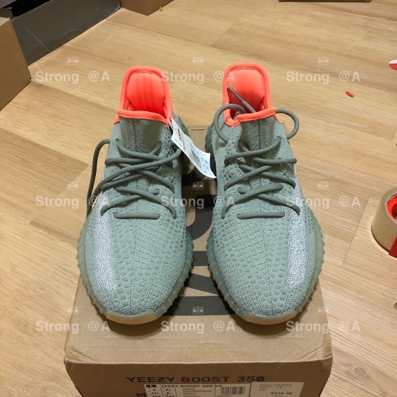 嚴選實圖 ADD Yeezy Boost 350 V2 Desert Sage 滿天星 椰子 情侶鞋 FX9035