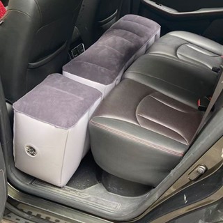 💖【臺灣優選】2025最新款 車載旅行床車內充氣 用品汽車後排座間隙墊 放腳登踏兒童氣墊 汽車床墊 車內周邊百貨