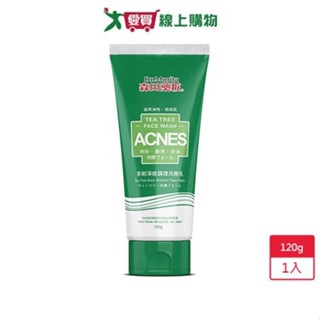 森田藥粧茶樹淨痘調理洗顏乳120g【愛買】