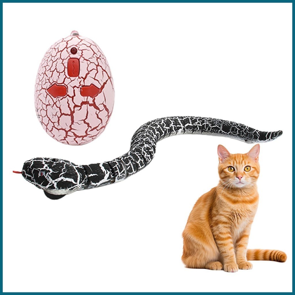蛇玩具貓電動蛇玩具貓 USB 仿真蛇貓互動玩具寵物貓狗中號 jiwtw