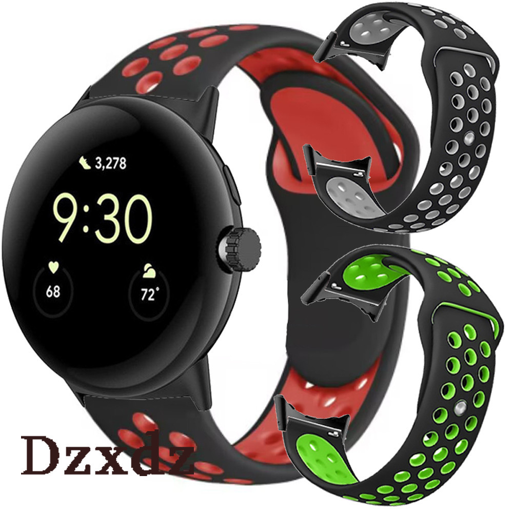 Google Pixel Watch 2 Watch2 錶帶 運動腕帶 透氣 排汗 谷歌手錶2 硅膠錶帶 錶鏈 腕帶
