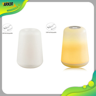 Areker 1w Led 小夜燈帶手電筒調光 USB 可充電床頭櫃燈,用於護理/母乳喂養(110 毫米 x
